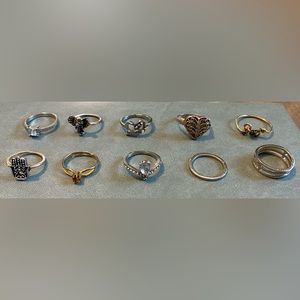 Ring Lot // 10 Rings Total